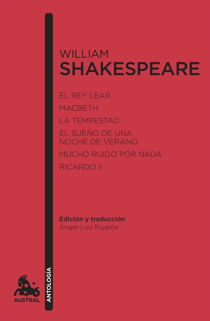 WILLIAM SHAKESPEARE.EL REY LEAR/MACBETH/LA TEMPESTAD/EL SUEÑO DE UNA NOCHE DE VERANO/MUCHO RUIDO POR NADA/RICARDO II | 9788467047295 | SHAKESPEARE,WILLIAM | Llibreria Geli - Llibreria Online de Girona - Comprar llibres en català i castellà