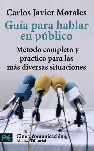 GUÍA PARA HABLAR EN PÚBLICO | 9788420661568 | MORALES,CARLOS JAVIER | Llibreria Geli - Llibreria Online de Girona - Comprar llibres en català i castellà