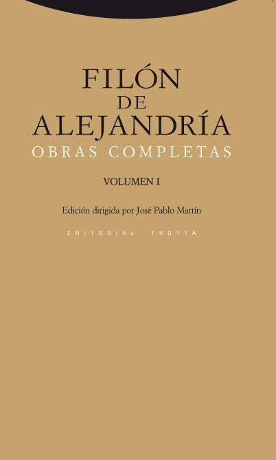 FILON DE ALEJANDRIA OBRAS COMPLETAS I | 9788498790221 | MARTIN,JOSE PABLO | Libreria Geli - Librería Online de Girona - Comprar libros en catalán y castellano