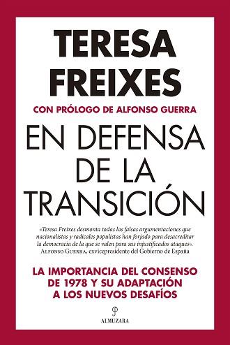 EN DEFENSA DE LA TRANSICIÓN | 9788410520745 | FREIXES,TERESA | Llibreria Geli - Llibreria Online de Girona - Comprar llibres en català i castellà