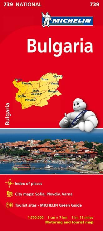 MAPA NATIONAL BULGARIA 2019 | 9782067174078 | V.V.A.A. | Libreria Geli - Librería Online de Girona - Comprar libros en catalán y castellano