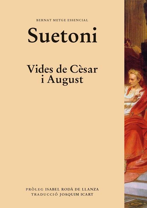 VIDES DE CÈSAR I AUGUST | 9788498594430 | SUETONI | Llibreria Geli - Llibreria Online de Girona - Comprar llibres en català i castellà