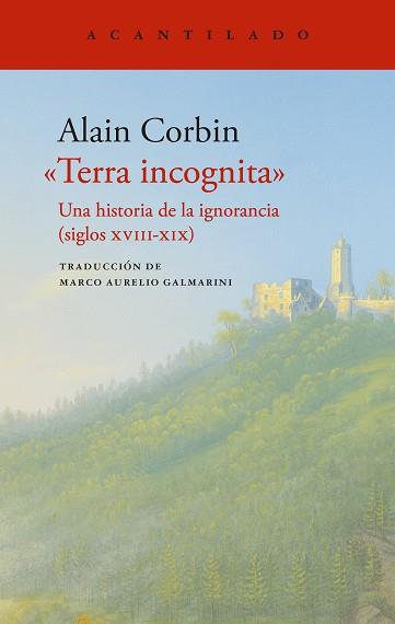 TERRA INCOGNITA | 9788419958020 | CORBIN, ALAIN | Llibreria Geli - Llibreria Online de Girona - Comprar llibres en català i castellà