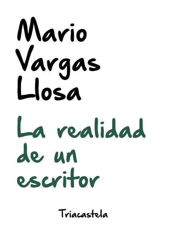 LA REALIDAD DE UN ESCRITOR | 9788417252137 | VARGAS LLOSA,MARIO | Libreria Geli - Librería Online de Girona - Comprar libros en catalán y castellano