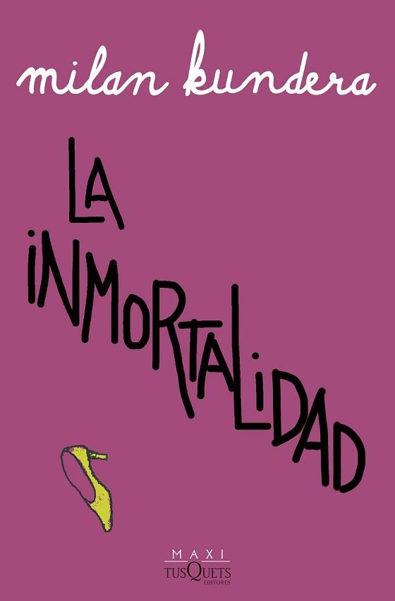 LA INMORTALIDAD | 9788411075152 | KUNDERA, MILAN | Llibreria Geli - Llibreria Online de Girona - Comprar llibres en català i castellà