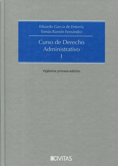 CURSO DE DERECHO ADMINISTRATIVO-1(21ª EDICIÓN 2024) | 9788410296244 | FERNÁNDEZ RODRÍGUEZ, TOMÁS-RAMÓN | Llibreria Geli - Llibreria Online de Girona - Comprar llibres en català i castellà