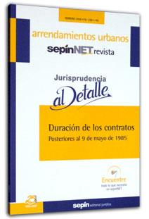 DURACION DE LOS CONTRATOS POSTERIORES AL 9 DE MAYO DE 1985 | 9788495762467 | EDITORIAL SEPIN | Libreria Geli - Librería Online de Girona - Comprar libros en catalán y castellano