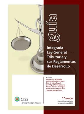 GUIA INTEGRADA LEY GENERAL TRIBUTARIA Y SUS REGLAMENTOS DE D | 9788482356426 | CARPIZO BERGARECHE,JUAN | Llibreria Geli - Llibreria Online de Girona - Comprar llibres en català i castellà