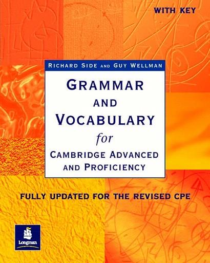 GRAMMAR AND VOCABULARY FOR CAMBRIDGE ADVANCED...(WITH KEY) | 9780582518216 | Llibreria Geli - Llibreria Online de Girona - Comprar llibres en català i castellà