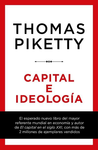 CAPITAL E IDEOLOGÍA | 9788423430956 | PIKETTY,THOMAS | Libreria Geli - Librería Online de Girona - Comprar libros en catalán y castellano