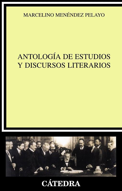 ANTOLOGIA DE ESTUDIOS Y DISCURSOS LITERARIOS | 9788437625720 | MENENDEZ PELAYO,MARCELINO | Llibreria Geli - Llibreria Online de Girona - Comprar llibres en català i castellà