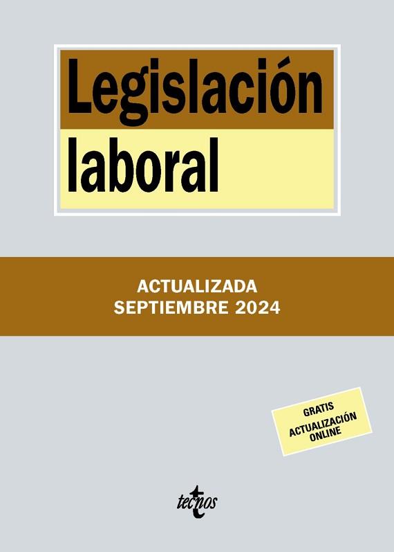 LEGISLACIÓN LABORAL(40ª EDICIÓN 2024) | 9788430990856 | Llibreria Geli - Llibreria Online de Girona - Comprar llibres en català i castellà