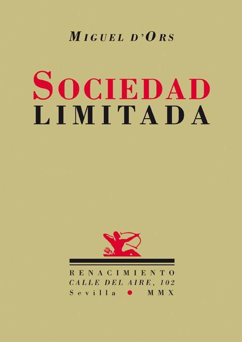 SOCIEDAD LIMITADA | 9788484725169 | D'ORS,MIGUEL | Llibreria Geli - Llibreria Online de Girona - Comprar llibres en català i castellà