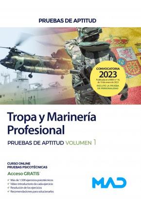 PRUEBAS DE APTITUD PARA EL ACCESO A TROPA Y MARINERÍA PROFESIONAL(VOLUMEN 1) | 9788414266991 | 7 EDITORES | Llibreria Geli - Llibreria Online de Girona - Comprar llibres en català i castellà