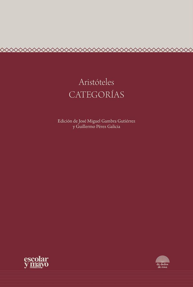CATEGORÍAS | 9788416020669 | ARISTÓTELES | Libreria Geli - Librería Online de Girona - Comprar libros en catalán y castellano