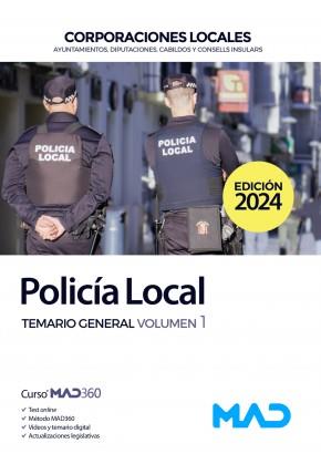 POLICÍA LOCAL(TEMARIO-1.EDICIÓN 2024) | 9788414279076 | TORRES FONSECA, TERESA | Libreria Geli - Librería Online de Girona - Comprar libros en catalán y castellano