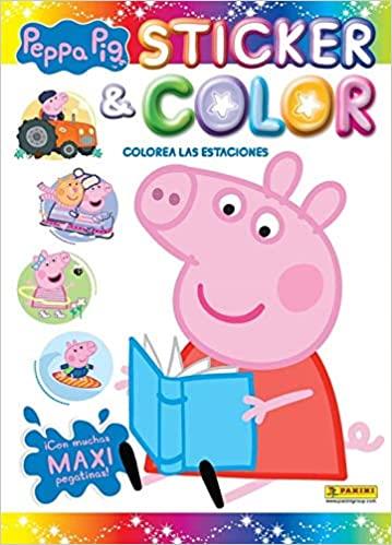 COLOREA LAS ESTACIONES PEPPA PIG STICKER & COLOR | 9788413343907 | Llibreria Geli - Llibreria Online de Girona - Comprar llibres en català i castellà