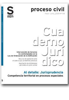 REVISTA PROCESO CIVIL-93.COMPETENCIA TERRITORIAL EN PROCESOS | 9788492666072 | EDITORIAL SEPIN | Llibreria Geli - Llibreria Online de Girona - Comprar llibres en català i castellà