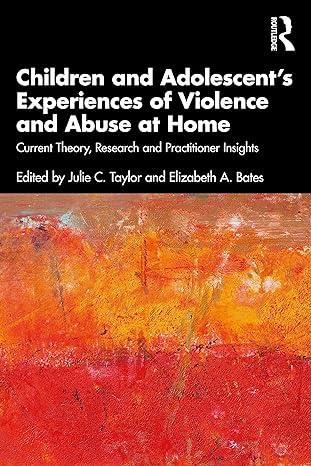 CHILDREN AND ADOLESCENT’S EXPERIENCES OF VIOLENCE AND ABUSE AT HOME | 9780367644642 | TAYLOR,JULIE | Libreria Geli - Librería Online de Girona - Comprar libros en catalán y castellano