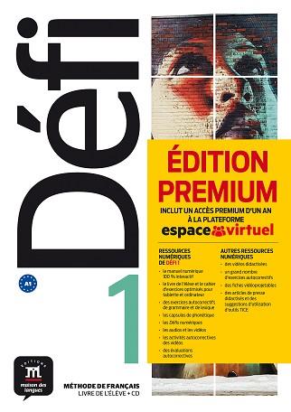 DEFI-1(LIVRE DE L'ELEVE+CD VERSION PREMIUM A1) | 9788417249694 | CHAHI,FATIHA/DENYER,MONIQUE/GLOANEC,AUDREY/BRIET, GENEVIÈVE/NEUENSCHWANDER, VALÉRIE/FOUILLET, RAP | Llibreria Geli - Llibreria Online de Girona - Comprar llibres en català i castellà