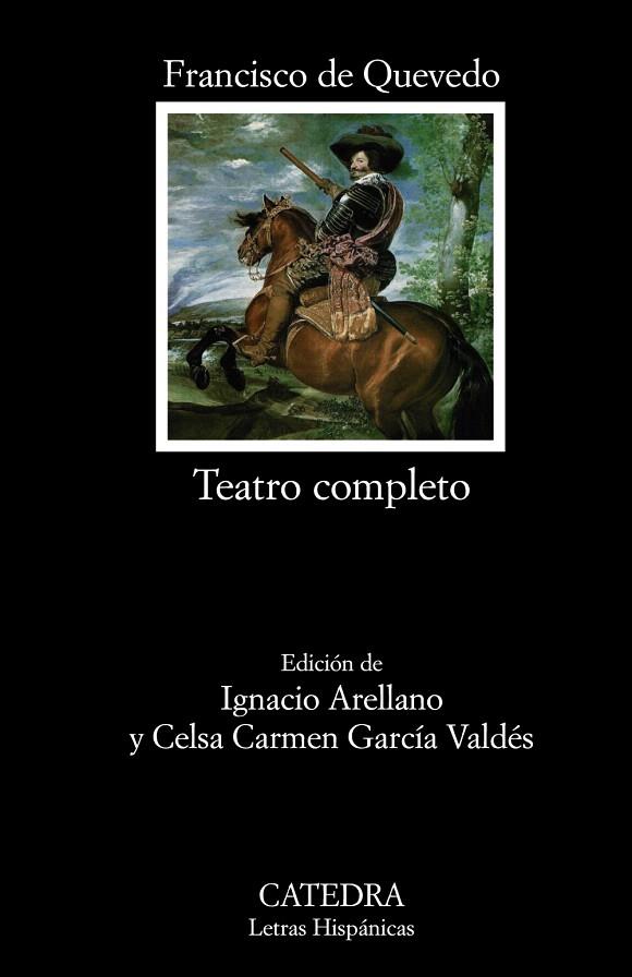 TEATRO COMPLETO | 9788437627335 | DE QUEVEDO,FRANCISCO | Llibreria Geli - Llibreria Online de Girona - Comprar llibres en català i castellà