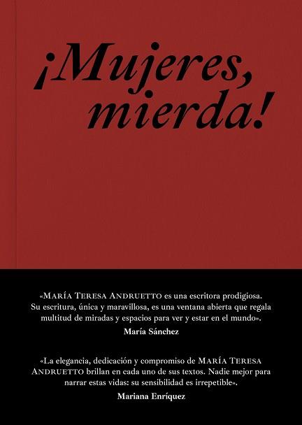 MUJERES,MIERDA | 9788409604869 | ANDRUETTO,MARIA TERESA | Llibreria Geli - Llibreria Online de Girona - Comprar llibres en català i castellà