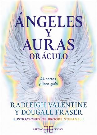 ÁNGELES Y AURAS. ORÁCULO.44 CARTAS Y LIBRO GUÍA | 9788419510174 | VALENTINE, RADLEIGH/FRASER, DOUGALL | Libreria Geli - Librería Online de Girona - Comprar libros en catalán y castellano