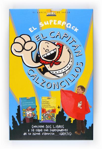 EL SUPERPACK CAPITAN CALZONCILLOS | 9788467535471 | PILKEY, DAV | Llibreria Geli - Llibreria Online de Girona - Comprar llibres en català i castellà