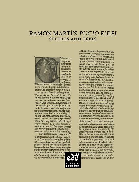 RAMON MARTI'S PUGIO FIDEI.STUDIES AND TEXTS | 9788494756610 | MARTI,RAMON | Libreria Geli - Librería Online de Girona - Comprar libros en catalán y castellano