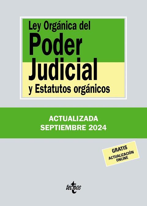 LEY ORGÁNICA DEL PODER JUDICIAL(39ª EDICIÓN 2024) | 9788430988372 | Llibreria Geli - Llibreria Online de Girona - Comprar llibres en català i castellà