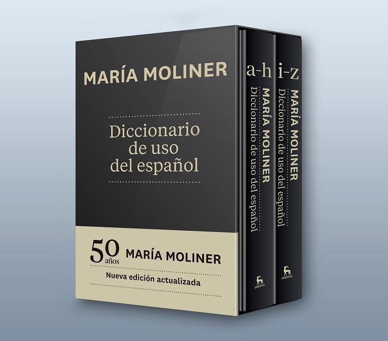 DICCIONARIO DE USO DEL ESPAÑOL(2 VOLUMENES) | 9788424929282 | MOLINER,MARIA | Libreria Geli - Librería Online de Girona - Comprar libros en catalán y castellano