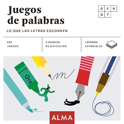 JUEGOS DE PALABRAS.LO QUE LAS LETRAS ESCONDEN | 9788410206007 | JIMÉNEZ GARCÍA, ALBERTO | Libreria Geli - Librería Online de Girona - Comprar libros en catalán y castellano