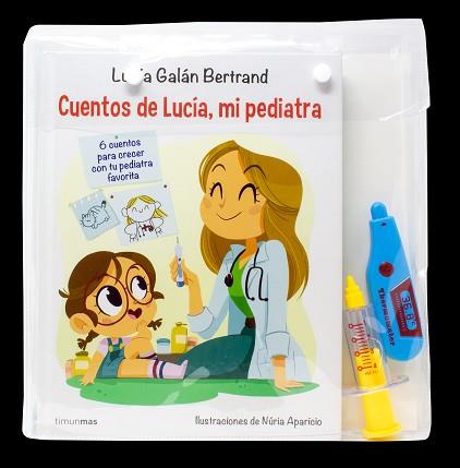 MALETÍN DE CUENTOS DE LUCÍA,MI PEDIATRA | 9788408249405 | GALÁN BERTRAND,LUCÍA/APARICIO,NÚRIA | Llibreria Geli - Llibreria Online de Girona - Comprar llibres en català i castellà