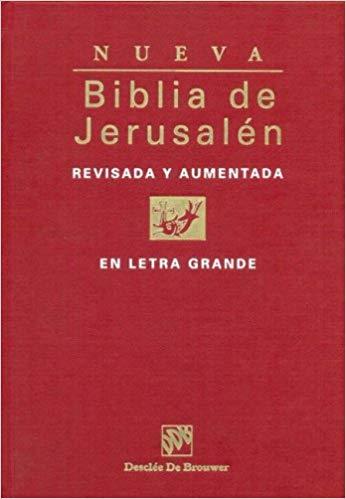 NUEVA BIBLIA DE JERUSALEN REVISADA(LETRA GRANDE) | 9788433014085 | ESCUELA BÍBLICA DE JERUSALÉN | Llibreria Geli - Llibreria Online de Girona - Comprar llibres en català i castellà