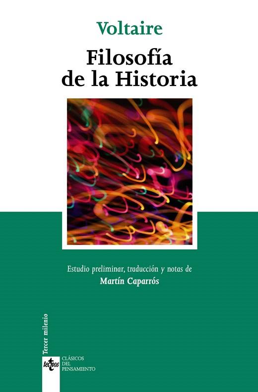 FILOSOFIA DE LA HISTORIA | 9788430948017 | VOLTAIRE | Libreria Geli - Librería Online de Girona - Comprar libros en catalán y castellano