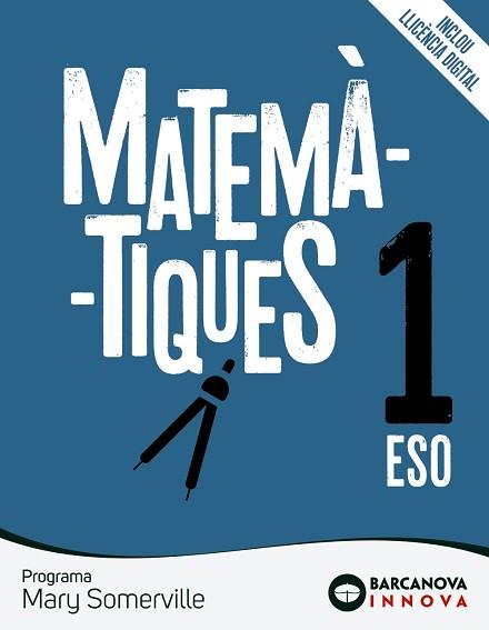 MATEMATIQUES(PRIMER D'ESO.MARY SOMERVILLE) | 9788448950705 | COLERA,JOSÉ/GAZTELU,IGNACIO/COLERA,RAMÓN | Llibreria Geli - Llibreria Online de Girona - Comprar llibres en català i castellà