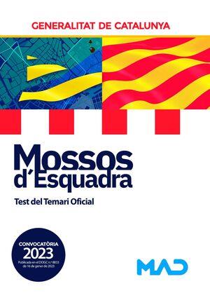 MOSSOS D'ESQUADRA(TEST DEL TEMARI OFICIAL.EDICIÓ 20239 | 9788414266359 | LORENTE I TIBAU,AUGUST/LUJAN LOPEZ,EDUARDO | Llibreria Geli - Llibreria Online de Girona - Comprar llibres en català i castellà