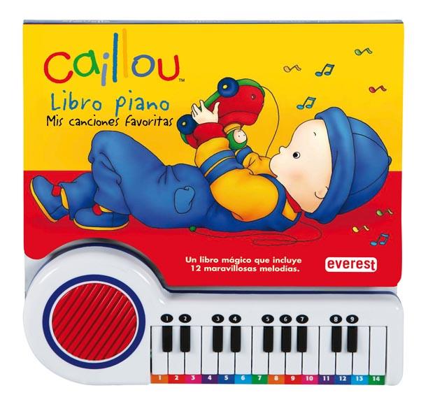 CAILLOU LIBRO PIANO.MIS CANCIONES FAVORITAS | 9788444140506 | VV.AA. | Llibreria Geli - Llibreria Online de Girona - Comprar llibres en català i castellà