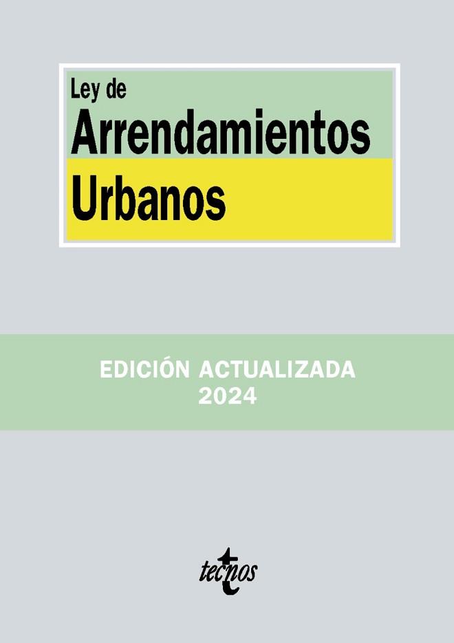 LEY DE ARRENDAMIENTOS URBANOS(10ª EDICIÓN 2024) | 9788430991037 | Llibreria Geli - Llibreria Online de Girona - Comprar llibres en català i castellà