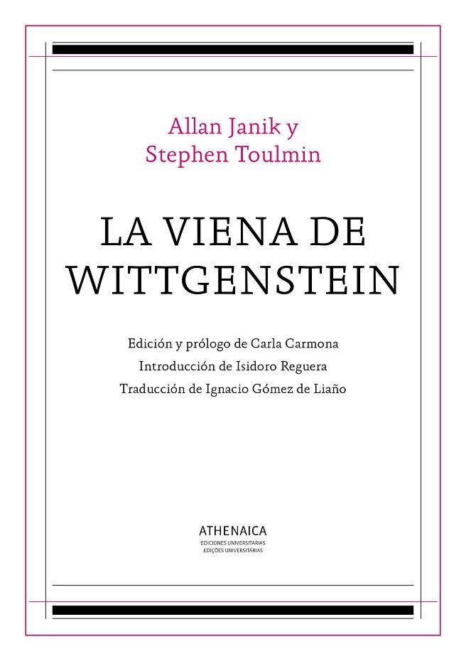 LA VIENA DE WITTGENSTEIN | 9788416230952 | JANIK, ALLAN/TOULMIN, STEPHEN | Llibreria Geli - Llibreria Online de Girona - Comprar llibres en català i castellà