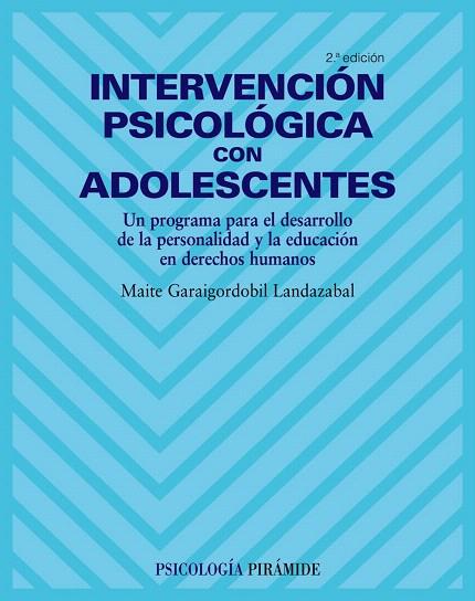 INTERVENCION PSICOLOGICA CON ADOLESCENTES(2ºED/2008) | 9788436821758 | GARAIGORDOBIL,MAITE | Llibreria Geli - Llibreria Online de Girona - Comprar llibres en català i castellà