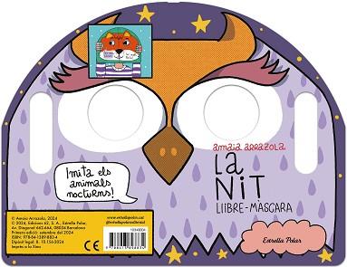 LA NIT.LLIBRE-MÀSCARA | 9788413898834 | ARRAZOLA, AMAIA | Llibreria Geli - Llibreria Online de Girona - Comprar llibres en català i castellà