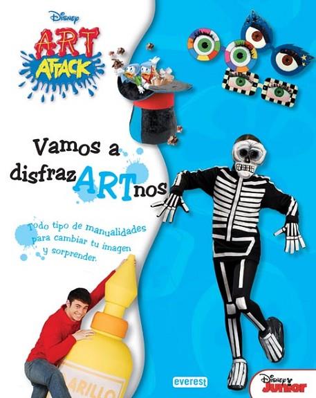 VAMOS A DISFRAZARTNOS (ART ATTACK) | 9788444147383 | DISNEY JUNIOR | Libreria Geli - Librería Online de Girona - Comprar libros en catalán y castellano