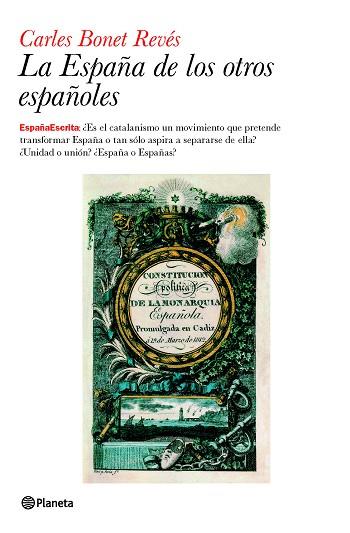 LA ESPAÑA DE LOS OTROS ESPAÑOLES | 9788408094548 | BONET,CARLES | Libreria Geli - Librería Online de Girona - Comprar libros en catalán y castellano