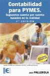 CONTABILIDAD PARA PYMES (2ª EDICION/2008) | 9788478978519 | PALLEROLA,JOAN | Libreria Geli - Librería Online de Girona - Comprar libros en catalán y castellano