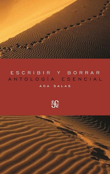 ESCRIBIR Y BORRAR.ANTOLOGÍA ESENCIAL | 9788437507507 | SALAS,ADA | Llibreria Geli - Llibreria Online de Girona - Comprar llibres en català i castellà