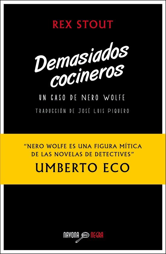 DEMASIADOS COCINEROS | 9788416259052 | STOUT,REX | Libreria Geli - Librería Online de Girona - Comprar libros en catalán y castellano