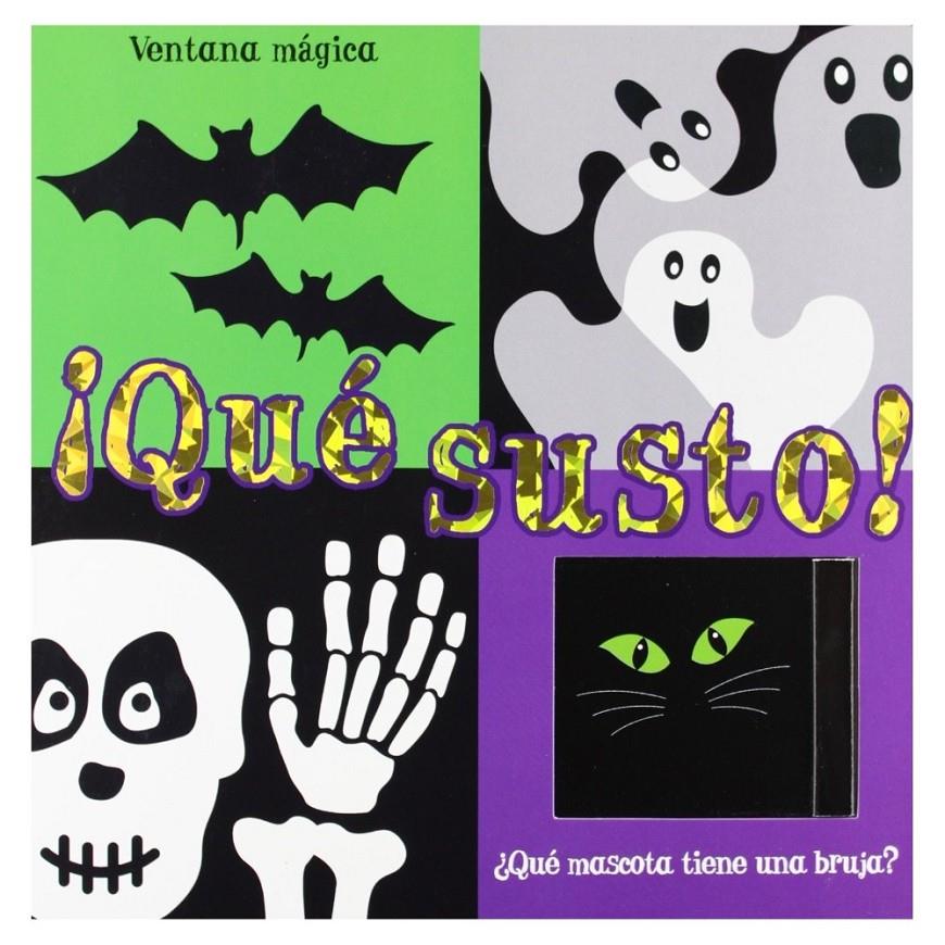 QUÉ SUSTO! ¿QUÉ MASCOTA TIENE UNA BRUJA? (VENTANA MÁGICA) | 9788415430230 | PRIDDY, ROGER | Llibreria Geli - Llibreria Online de Girona - Comprar llibres en català i castellà