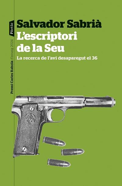 L'ESCRIPTORI DE LA SEU (PREMI CARLES RAHOLA 2024) | 9788498095791 | SABRIÀ PAU, SALVADOR | Llibreria Geli - Llibreria Online de Girona - Comprar llibres en català i castellà