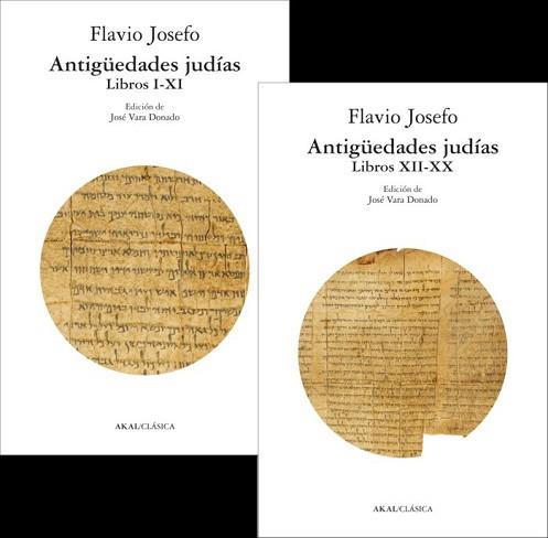 ANTIGUEDADES JUDÍAS (2 VOLS) | 9788446055419 | JOSEFO,FLAVIO | Llibreria Geli - Llibreria Online de Girona - Comprar llibres en català i castellà